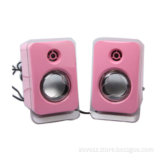 Aovo Portable USB Mini Speaker for Computers / Laptops /Gifts